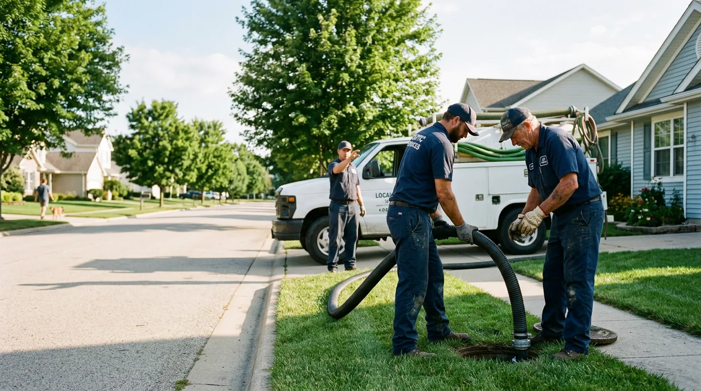 Emergency Septic Service in Kendallville, IN